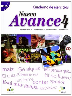 NUEVO AVANCE 4 EJERCICIOS +CD (B1.2)
