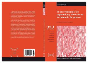 EL PROCEDIMIENTO DE SEPARACIÓN Y DIVORCIO EN LA VIOLENCIA DE GÉNERO