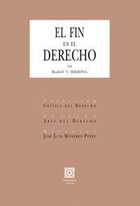 EL FIN EN EL DERECHO.