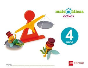 MATEMÁTICAS ACTIVAS 4 AÑOS