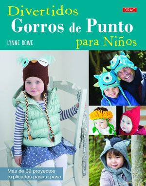 DIVERTIDOS GORROS DE PUNTO PARA NIÑOS