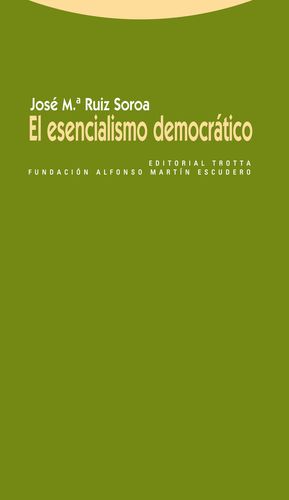 EL ESENCIALISMO DEMOCRÁTICO