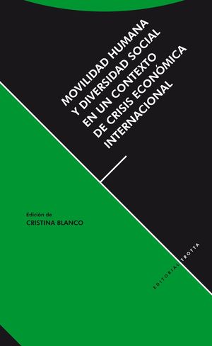 MOVILIDAD HUMANA Y DIVERSIDAD SOCIAL EN UN CONTEXTO DE CRISIS