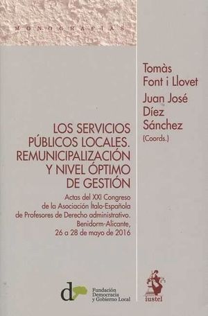 LOS SERVICIOS PÚBLICOS LOCALES