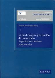 LA MODIFICACION Y LA EXTINCION DE LAS MEDIDAS