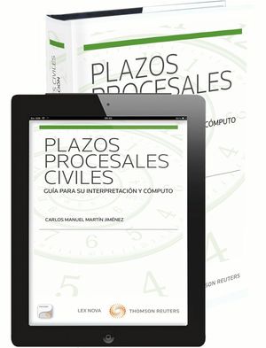 PLAZOS PROCESALES CIVILES (PAPEL + E-BOOK)