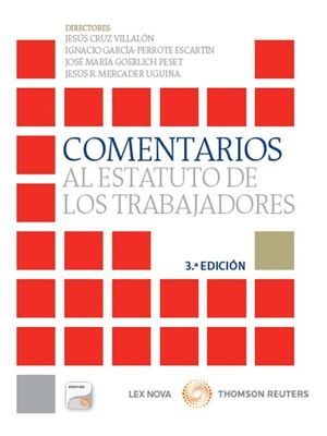 COMENTARIOS AL ESTATUTO DE LOS TRABAJADORES (PAPEL+E-BOOK)