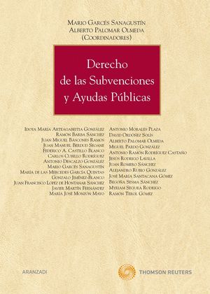 DERECHO DE LAS SUBVENCIONES Y AYUDAS PÚBLICAS