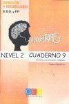 PALABRAS EXPRESION Y VOCABULARIO 2 ESO CUADERNO 9