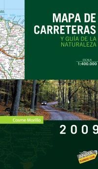 MAPA DE CARRETERAS Y GUÍA DE LA NATURALEZA DE ESPAÑA 1:340.000 - 2012