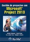 GESTIÓN DE PROYECTOS CON MICROSOFT PROJECT 2013
