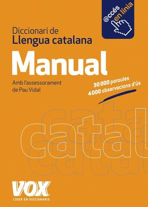 DICCIONARIO MANUAL DE LENGUA CATALANA