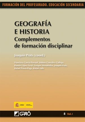 GEOGRAFÍA E HISTORIA. COMPLEMENTOS DE FORMACIÓN DISCIPLINAR