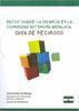 DATOS SOBRE LA INFANCIA EN LA COMUNIDAD AUTÓNOMA ANDALUZA. GUÍA DE RECURSOS