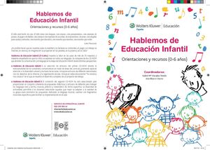 HABLEMOS DE EDUCACIÓN INFANTIL