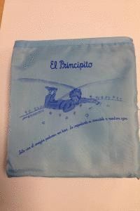 BOLSA PLEGABLE EL PRINCIPITO - AZUL