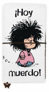 LIBRETA GRANDE MAFALDA HOY MUERDO (GOMA)