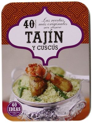 40 TARJETAS TAJIN Y CUSCUS (LATA)