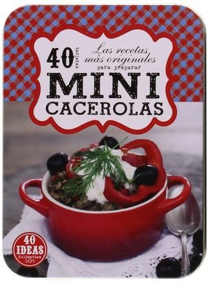 40 TARJETAS MINI CACEROLAS