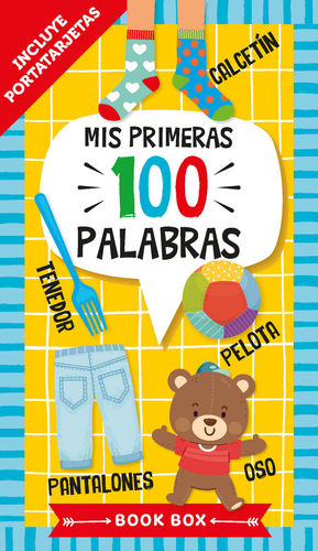 MIS PRIMERAS 100 PALABRAS INCLUYE PORTATARJETAS
