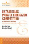 ESTRATEGIAS PARA EL LIDERAZGO CO