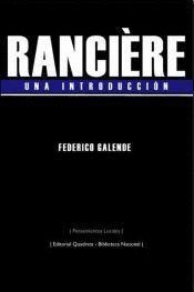 RANCIÈRE: UNA INTRODUCCIÓN