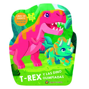T-REX Y LAS DINO OLIMPIADAS (LIBRO+PUZLE)