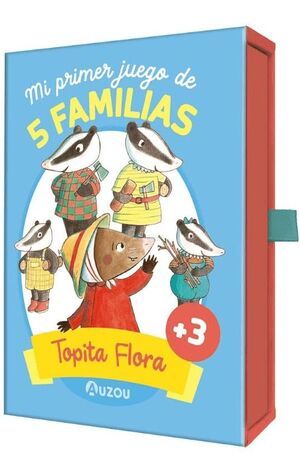 TOPITA FLORA 5 FAMILIAS - JUEGO DE CARTAS