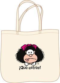 BOLSA MAFALDA.¡QUÉ ESTRÉS!