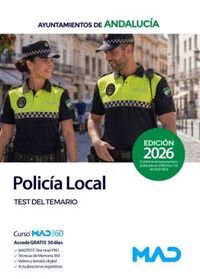 POLICIA LOCAL 2026 AYUNTAMIENTOS DE ANDALUCIA TEST DEL TEMARIO