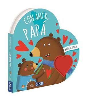 CON AMOR PAPA (LIBROS CON SILUETAS)