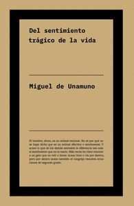 DEL SENTIMIENTO TRÁGICO DE LA VIDA
