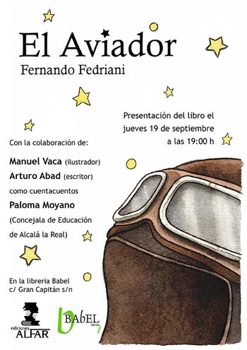Presentación de 'El aviador' de Fernando Fedriani